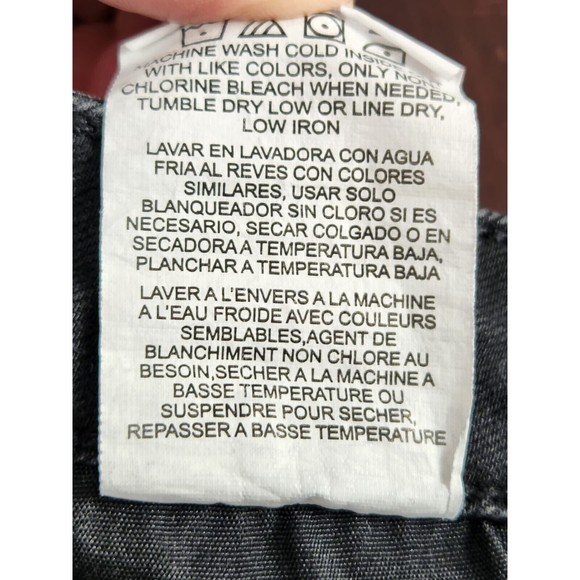 Lee Women Black Washed Mid Rise Boot Cut Stretch Denim Jeans Size 10P - Picture 7 of 9